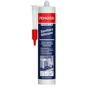 Силиконовый герметик санитарный PENOSIL Premium, прозрачный 280 мл   1*12