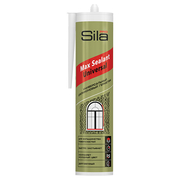 Силиконовый герметик нейтральный Sila Pro Max, белый 290 мл,   1*25