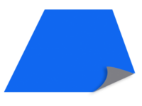 Лист оцинкованный с полимерным покрытием и защитной пленкой, 0,4*1250*2000 мм, синий RAL 5005