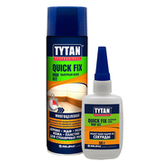 Клей цианоакрилатный двухкомпонентный Tytan Professional для МДФ 200мл/50 гр