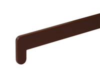 Торцевая заглушка к подоконнику Витраж 600 мм коричневая, аналог *100