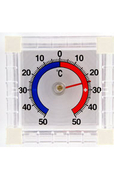 Термометр оконный биметалический ТББ (квадратный)