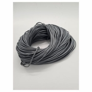 Шнур резиновый для закатки москитной сетки, серый, 4.0 мм 